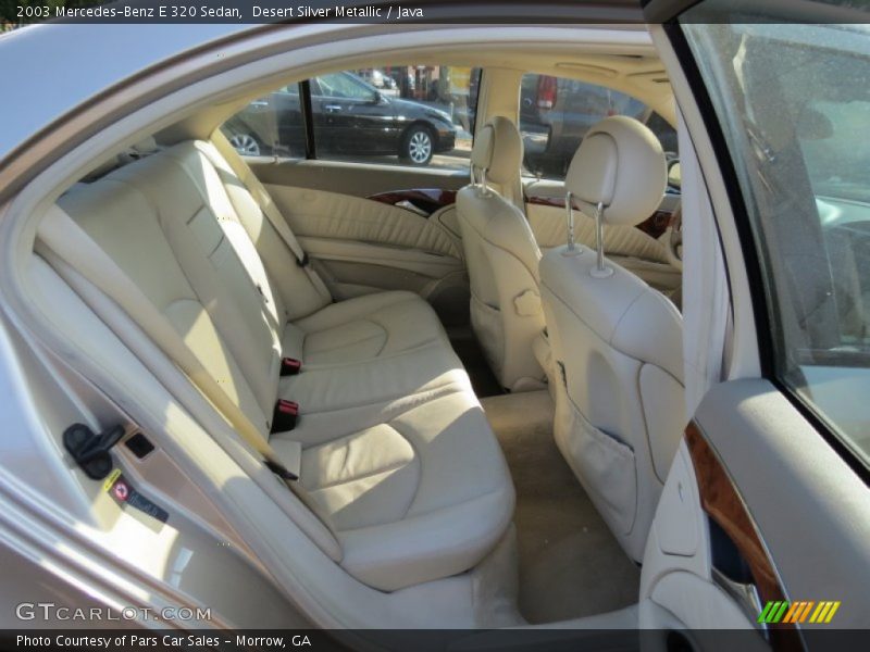 Desert Silver Metallic / Java 2003 Mercedes-Benz E 320 Sedan