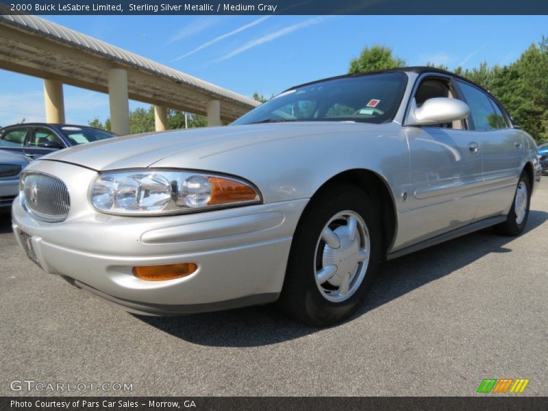 Sterling Silver Metallic / Medium Gray 2000 Buick LeSabre Limited