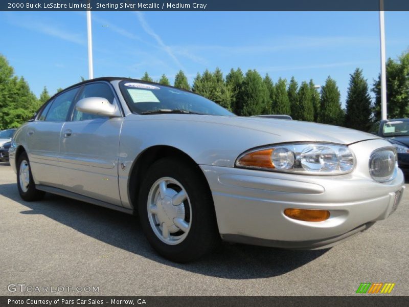Sterling Silver Metallic / Medium Gray 2000 Buick LeSabre Limited