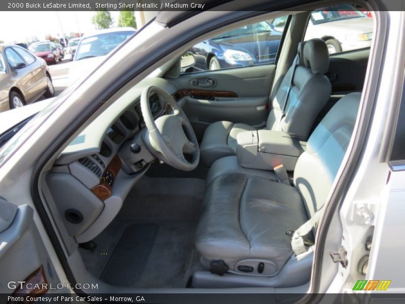 Sterling Silver Metallic / Medium Gray 2000 Buick LeSabre Limited