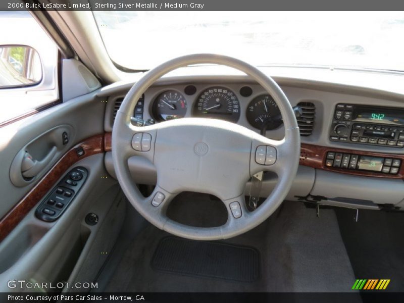 Sterling Silver Metallic / Medium Gray 2000 Buick LeSabre Limited