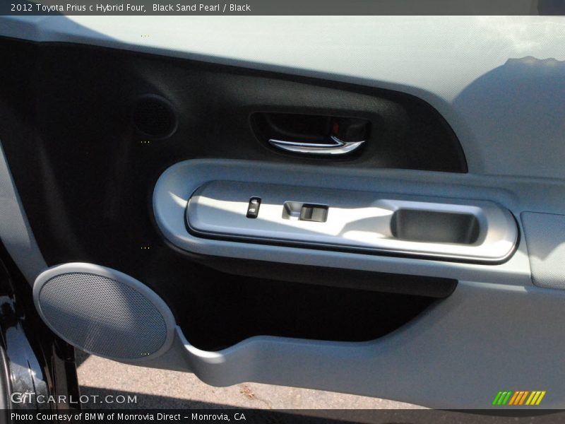 Black Sand Pearl / Black 2012 Toyota Prius c Hybrid Four