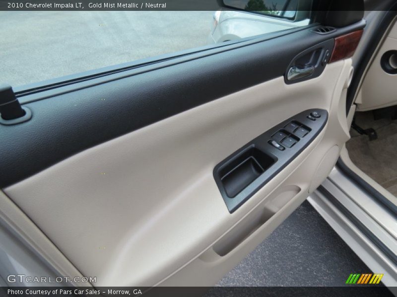 Gold Mist Metallic / Neutral 2010 Chevrolet Impala LT