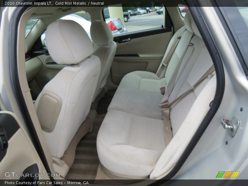 Gold Mist Metallic / Neutral 2010 Chevrolet Impala LT