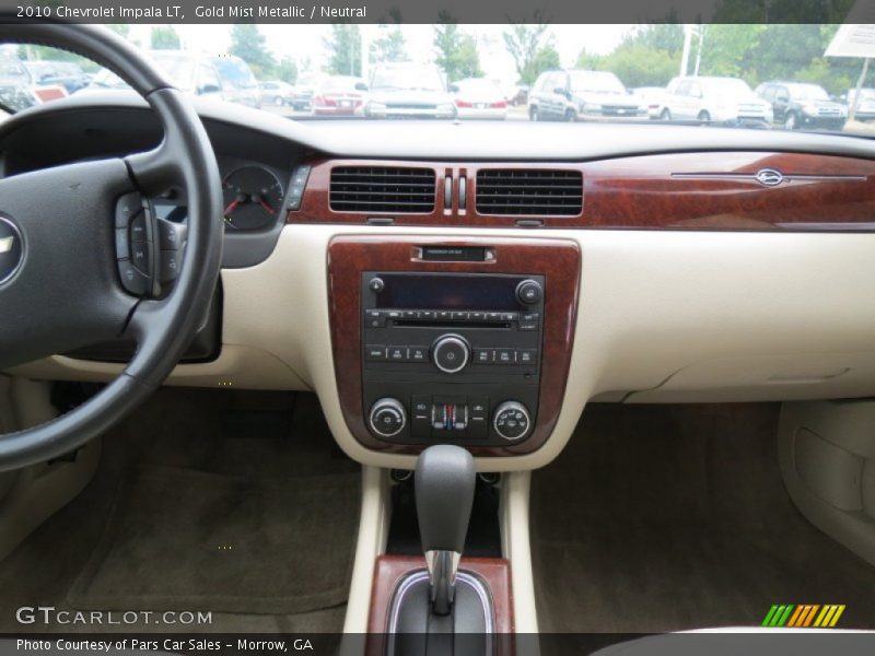 Gold Mist Metallic / Neutral 2010 Chevrolet Impala LT
