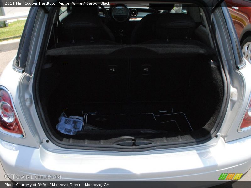 Pepper White / Carbon Black 2011 Mini Cooper Hardtop