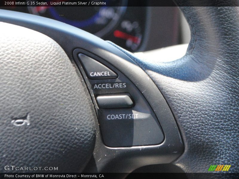 Liquid Platinum Silver / Graphite 2008 Infiniti G 35 Sedan