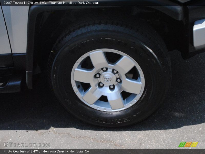 Titanium Metallic / Dark Charcoal 2007 Toyota FJ Cruiser 4WD