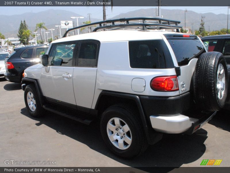 Titanium Metallic / Dark Charcoal 2007 Toyota FJ Cruiser 4WD
