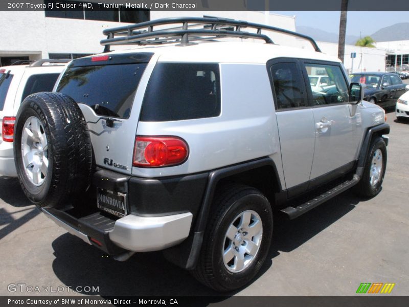Titanium Metallic / Dark Charcoal 2007 Toyota FJ Cruiser 4WD