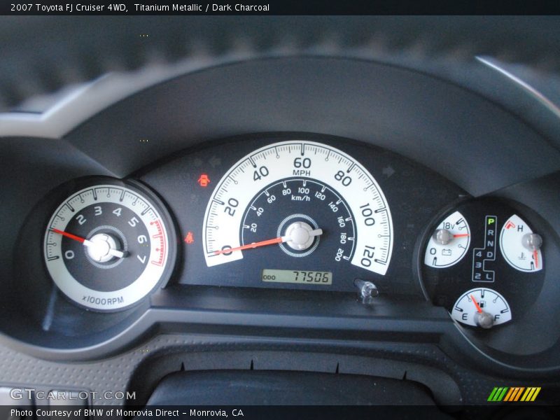 Titanium Metallic / Dark Charcoal 2007 Toyota FJ Cruiser 4WD