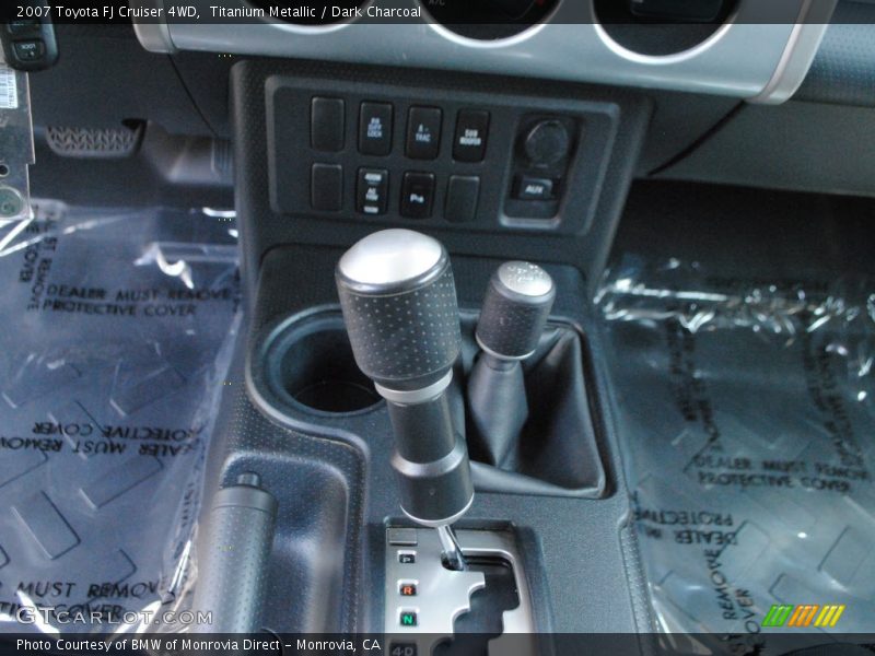 Titanium Metallic / Dark Charcoal 2007 Toyota FJ Cruiser 4WD