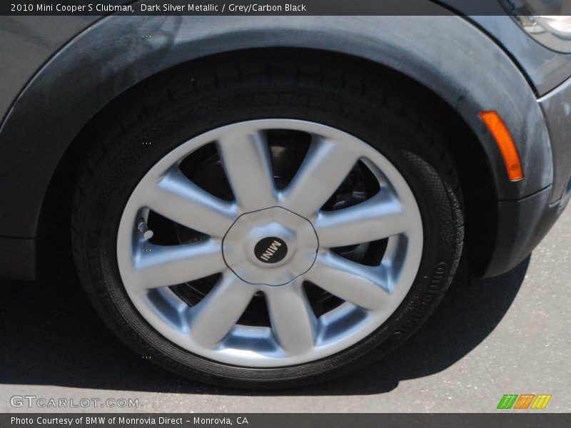 Dark Silver Metallic / Grey/Carbon Black 2010 Mini Cooper S Clubman