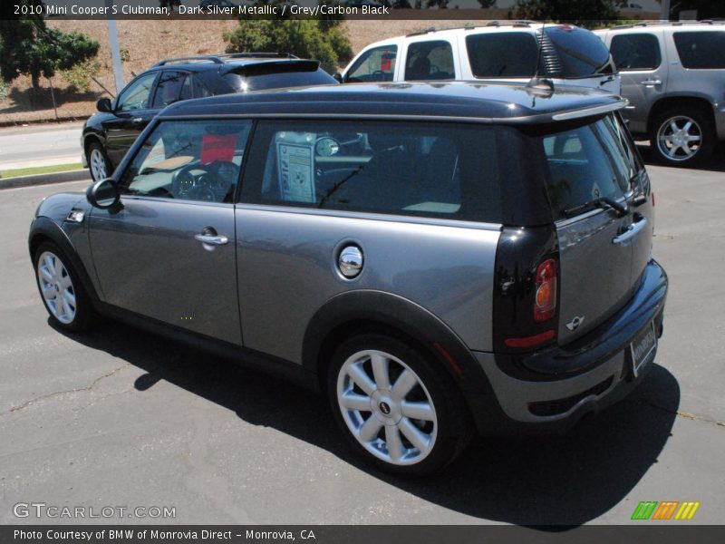 Dark Silver Metallic / Grey/Carbon Black 2010 Mini Cooper S Clubman