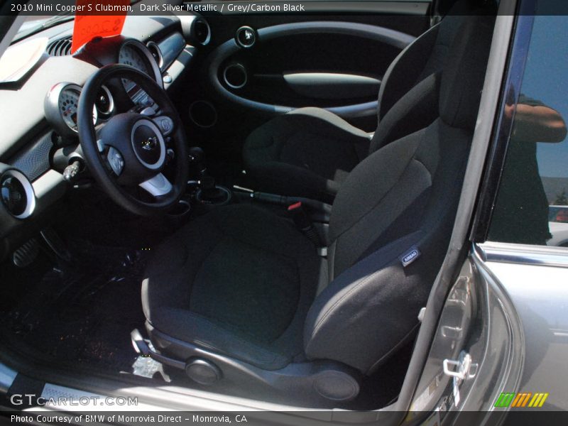 Dark Silver Metallic / Grey/Carbon Black 2010 Mini Cooper S Clubman