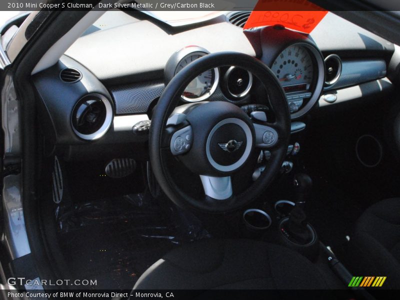 Dark Silver Metallic / Grey/Carbon Black 2010 Mini Cooper S Clubman