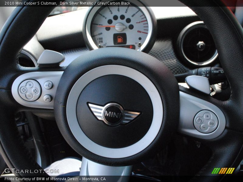 Dark Silver Metallic / Grey/Carbon Black 2010 Mini Cooper S Clubman