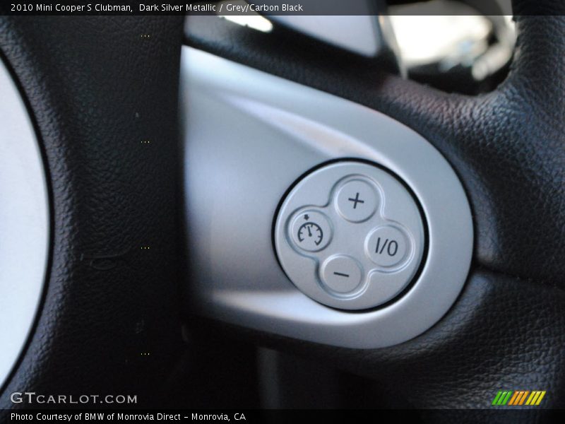 Dark Silver Metallic / Grey/Carbon Black 2010 Mini Cooper S Clubman