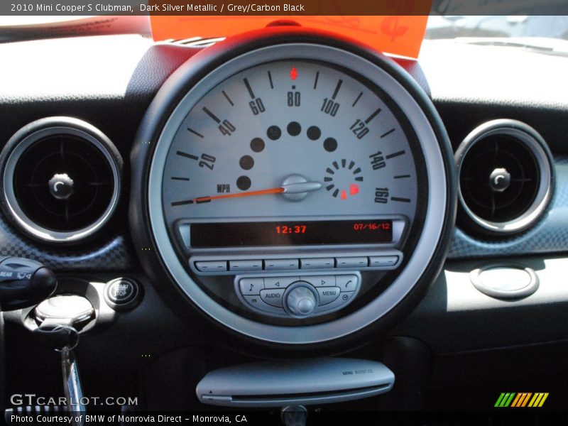 Dark Silver Metallic / Grey/Carbon Black 2010 Mini Cooper S Clubman