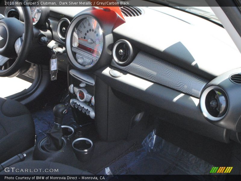 Dark Silver Metallic / Grey/Carbon Black 2010 Mini Cooper S Clubman