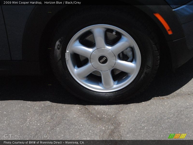 Horizon Blue / Black/Grey 2009 Mini Cooper Hardtop