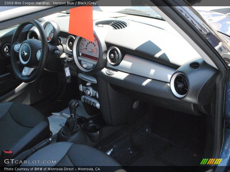 Horizon Blue / Black/Grey 2009 Mini Cooper Hardtop