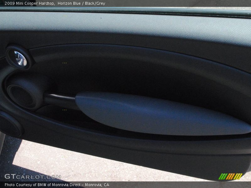 Horizon Blue / Black/Grey 2009 Mini Cooper Hardtop