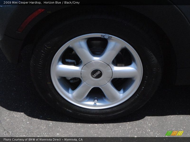 Horizon Blue / Black/Grey 2009 Mini Cooper Hardtop