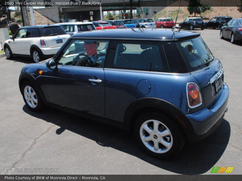 Horizon Blue / Black/Grey 2009 Mini Cooper Hardtop