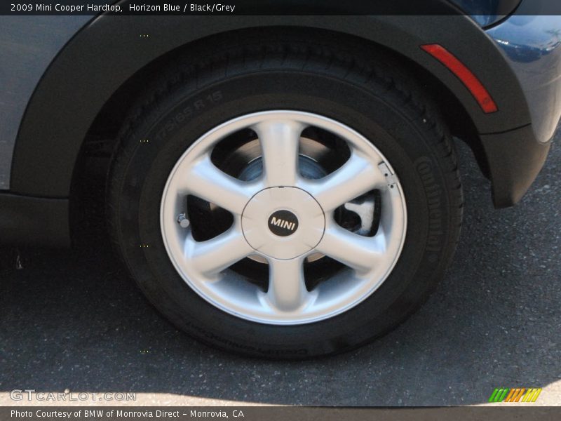 Horizon Blue / Black/Grey 2009 Mini Cooper Hardtop
