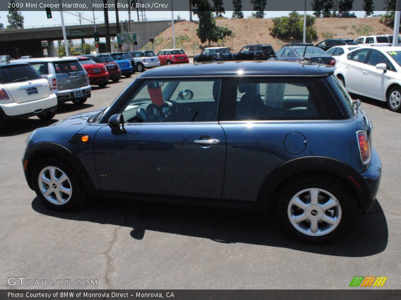 Horizon Blue / Black/Grey 2009 Mini Cooper Hardtop