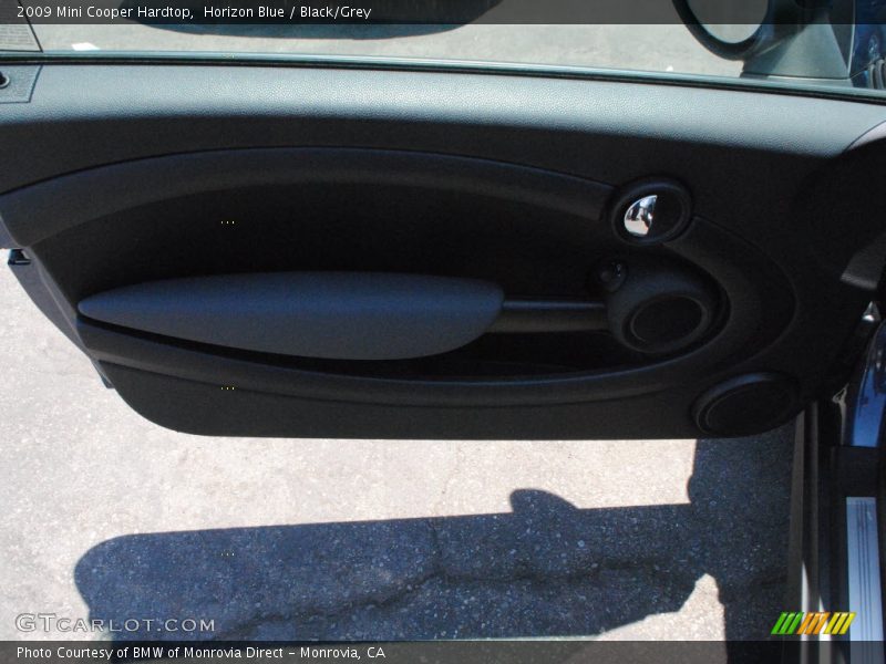 Horizon Blue / Black/Grey 2009 Mini Cooper Hardtop