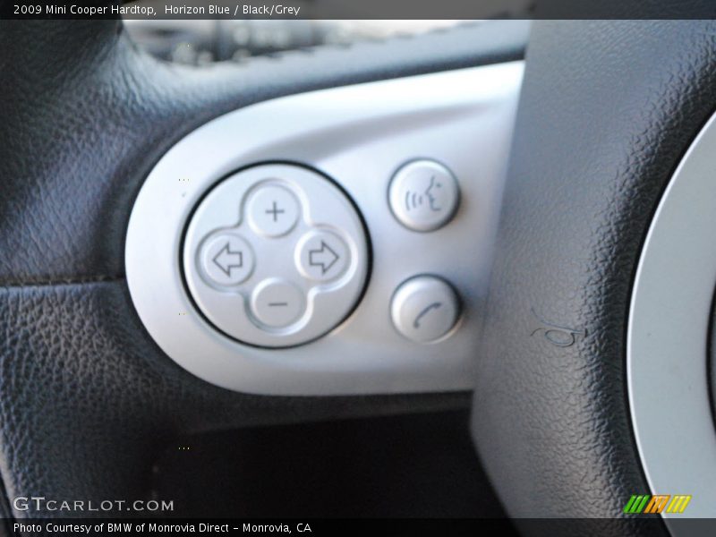 Horizon Blue / Black/Grey 2009 Mini Cooper Hardtop