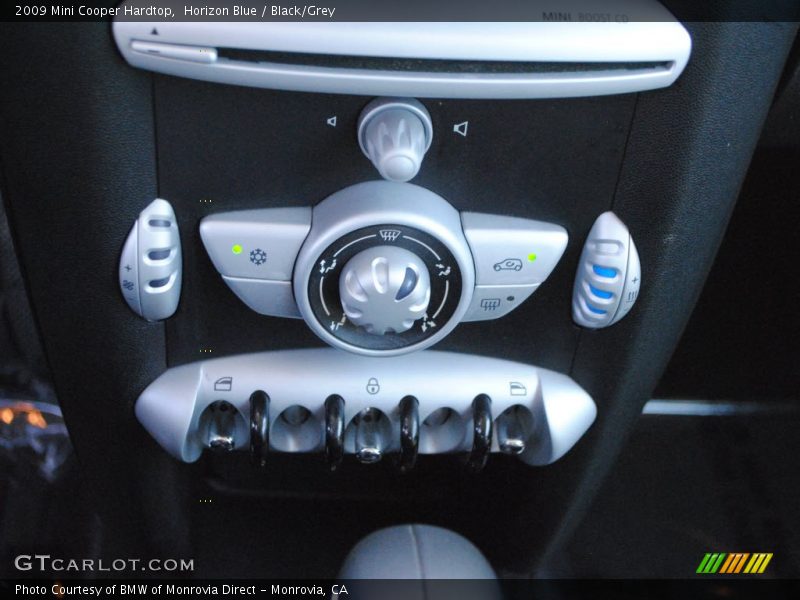Horizon Blue / Black/Grey 2009 Mini Cooper Hardtop