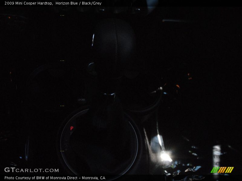 Horizon Blue / Black/Grey 2009 Mini Cooper Hardtop