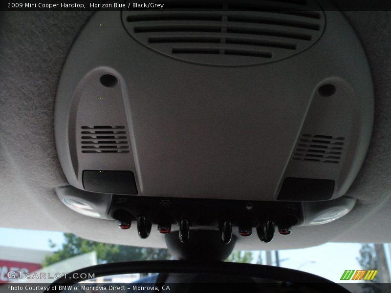 Horizon Blue / Black/Grey 2009 Mini Cooper Hardtop