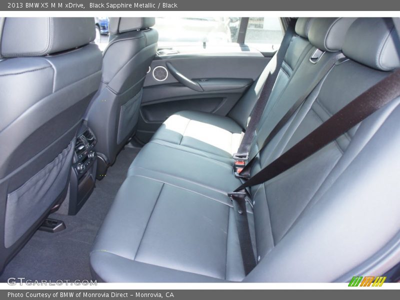 Rear Seat of 2013 X5 M M xDrive
