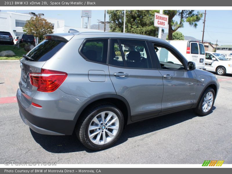 Space Gray Metallic / Black 2013 BMW X3 xDrive 28i