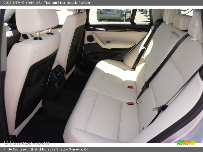 Titanium Silver Metallic / Oyster 2013 BMW X3 xDrive 28i