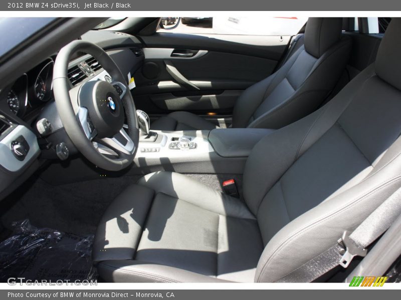 Jet Black / Black 2012 BMW Z4 sDrive35i