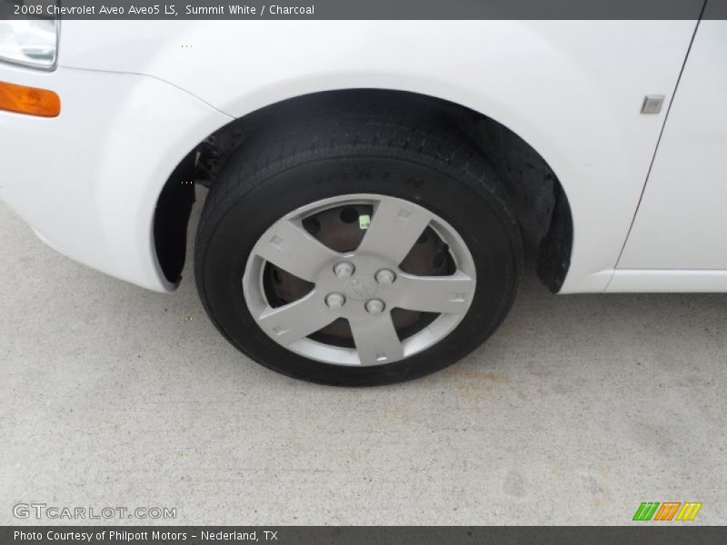 Summit White / Charcoal 2008 Chevrolet Aveo Aveo5 LS
