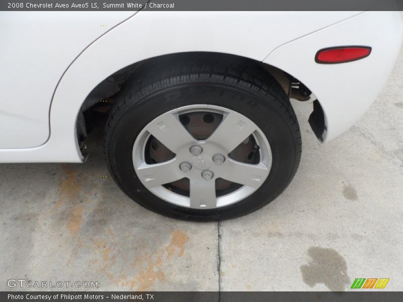 Summit White / Charcoal 2008 Chevrolet Aveo Aveo5 LS