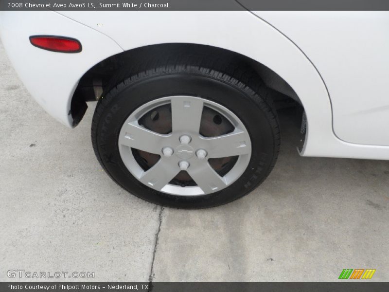 Summit White / Charcoal 2008 Chevrolet Aveo Aveo5 LS