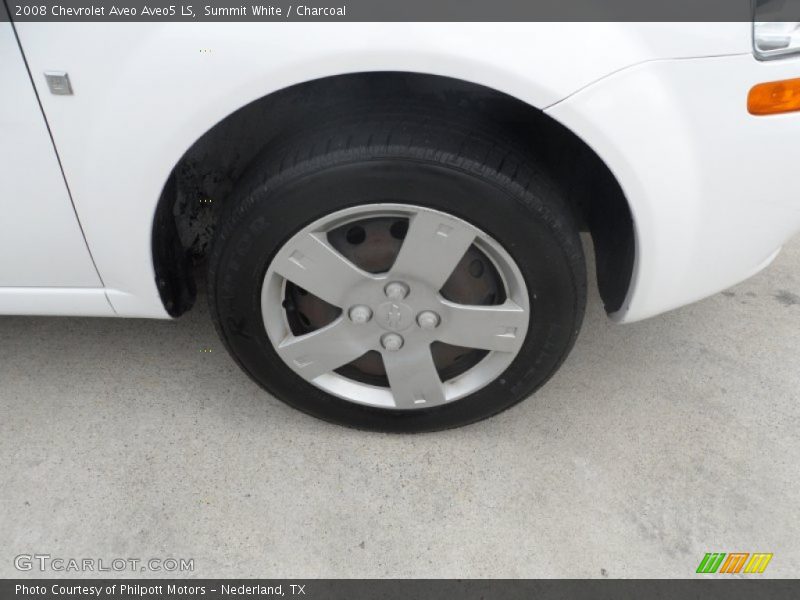 Summit White / Charcoal 2008 Chevrolet Aveo Aveo5 LS