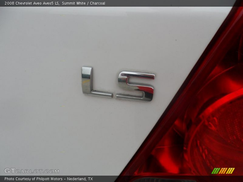 Summit White / Charcoal 2008 Chevrolet Aveo Aveo5 LS