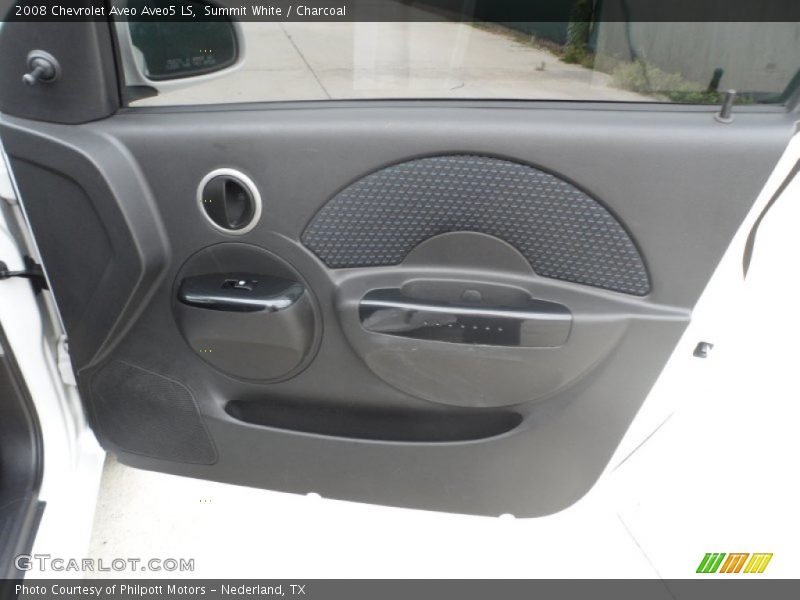 Summit White / Charcoal 2008 Chevrolet Aveo Aveo5 LS