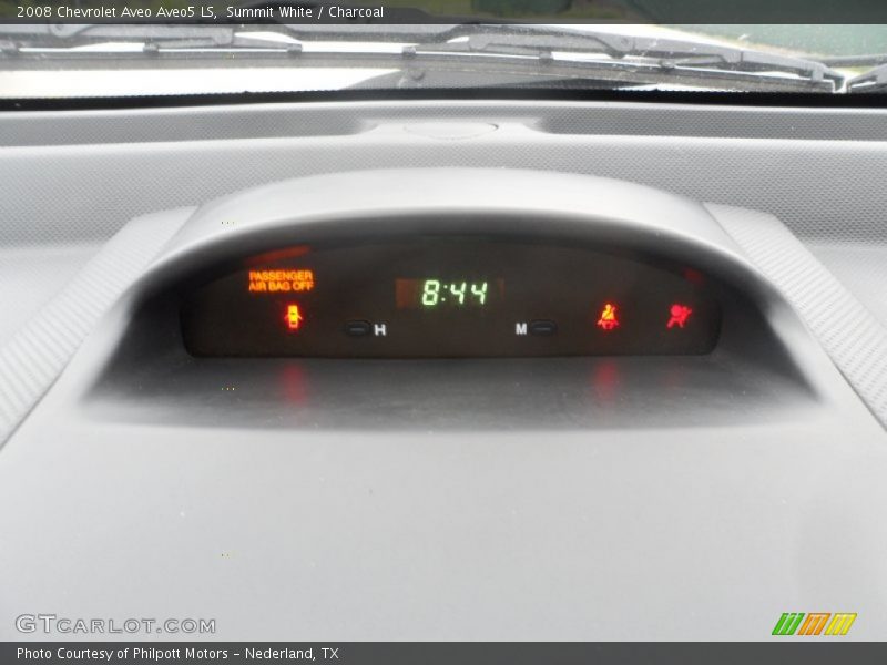 Summit White / Charcoal 2008 Chevrolet Aveo Aveo5 LS