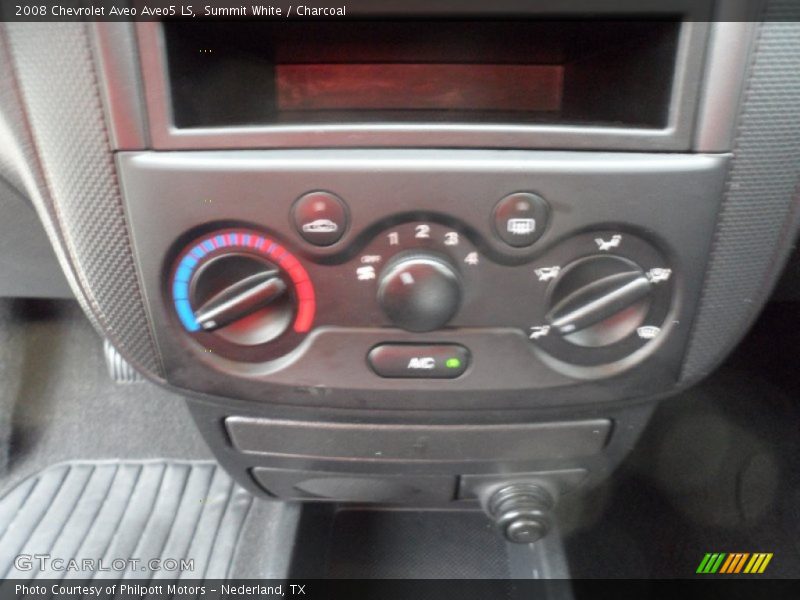 Summit White / Charcoal 2008 Chevrolet Aveo Aveo5 LS