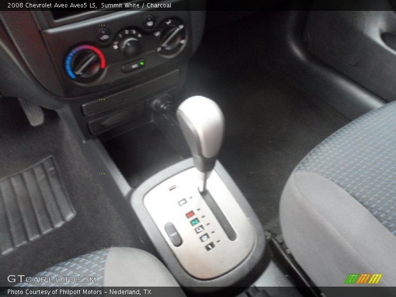 Summit White / Charcoal 2008 Chevrolet Aveo Aveo5 LS
