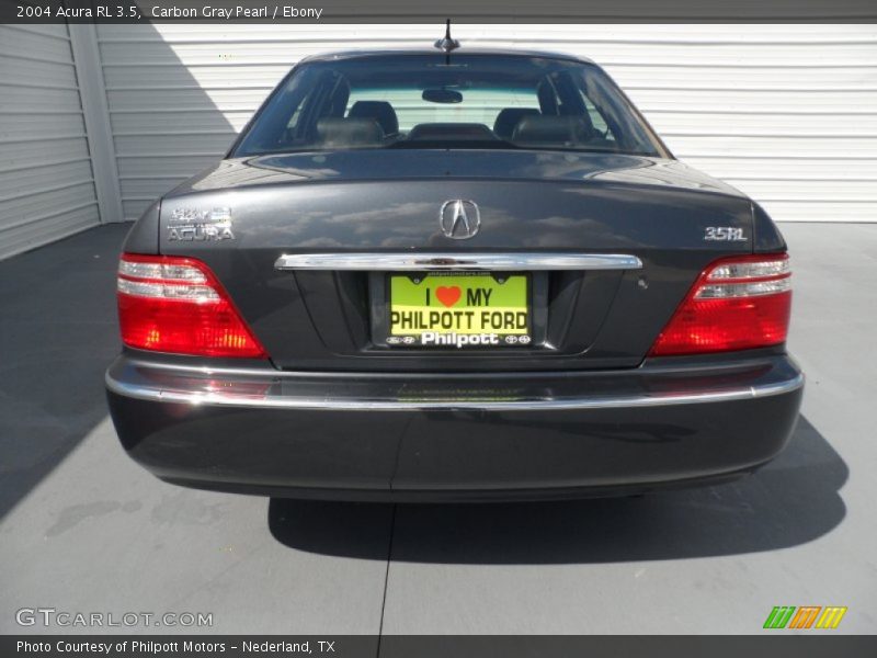 Carbon Gray Pearl / Ebony 2004 Acura RL 3.5